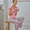 Becquet Pyjama Femme A Fleurs | Pyjama Enfant