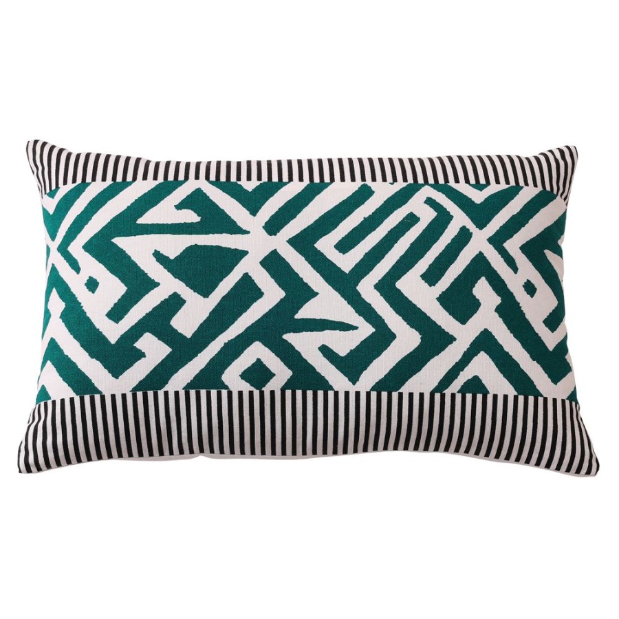 Becquet Coussin Motif Geometrique - Becquet Creation | Coussin, Housse De Coussin