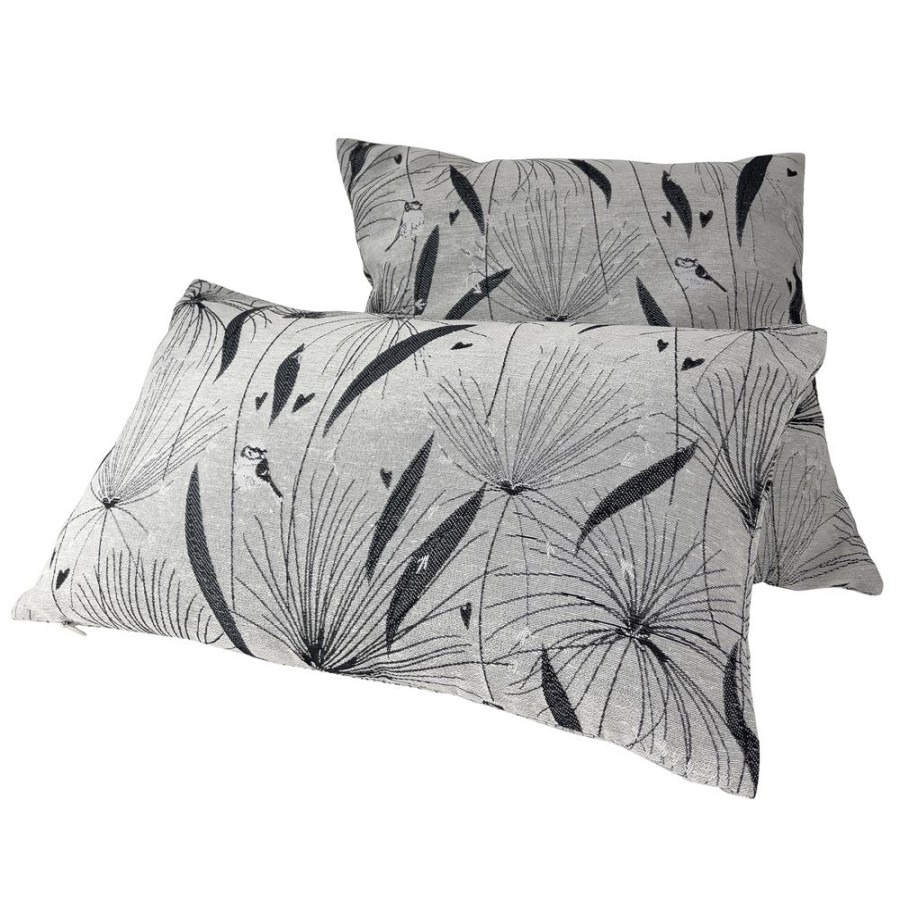 Becquet Housse De Coussin Jacquard Motifs Japonisants | Coussin, Housse De Coussin