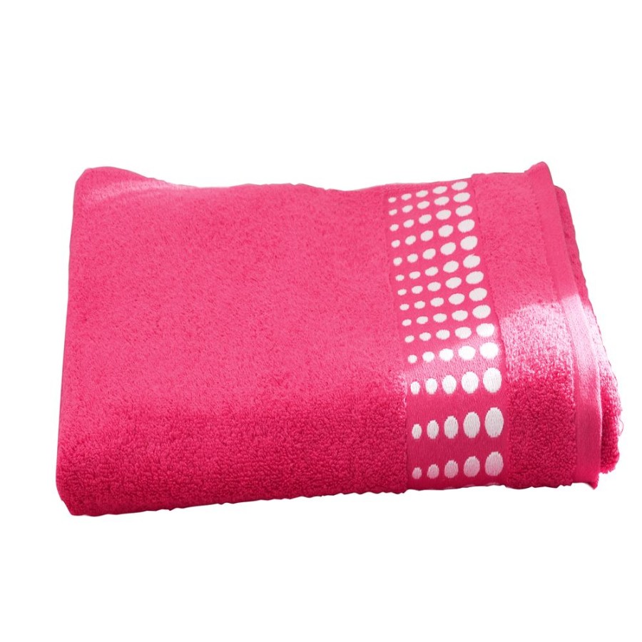 Becquet Linge De Toilette Liteau Pois 450 G/M - Becquet Creation | Serviette De Bain Fantaisie