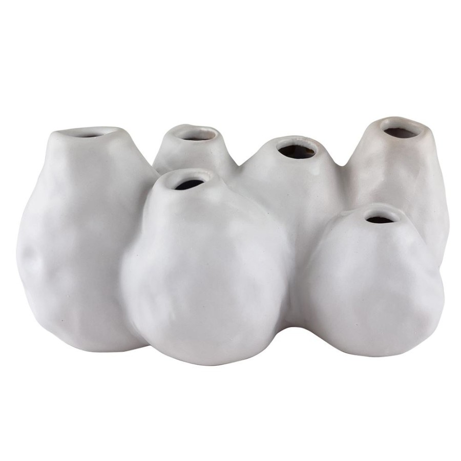 Becquet Vase Soliflore Multiple En Ceramique Emaillee | Vase, Cache-Pot