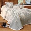 Becquet Jete De Lit Jacquard Motif Liane | Boutis, Jete De Lit, Couvre Lit