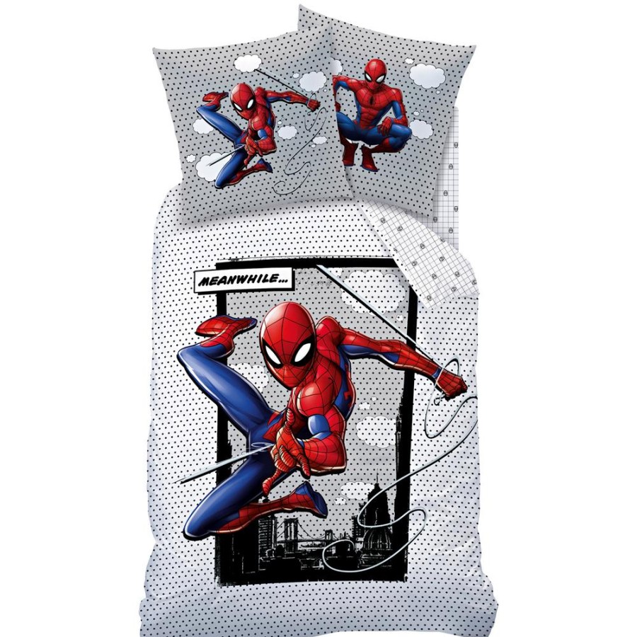 Becquet Parure De Lit Enfant 2 Pieces Spiderman® | Univers Des Tout-Petits