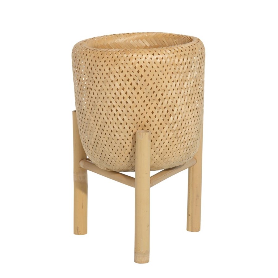 Becquet Porte-Plante En Bambou | Vase, Cache-Pot