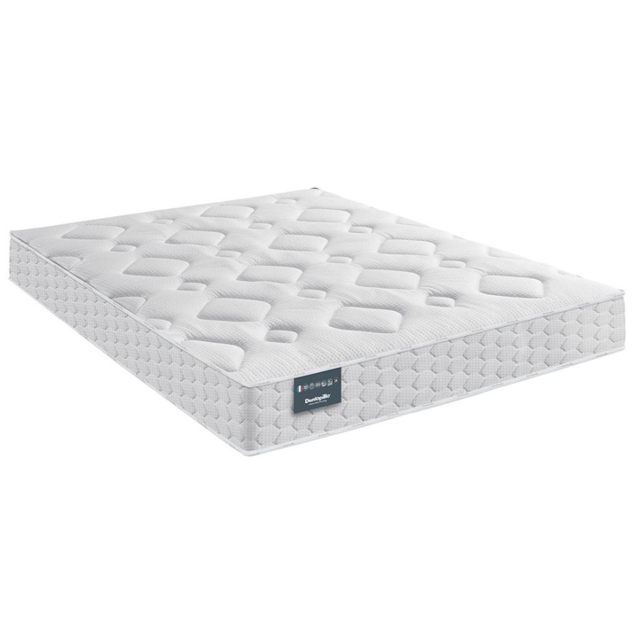 Becquet Matelas Premium Aerial 2.0 - Latex - Lin - Soie - Cachemire - Dunlopillo | Matelas