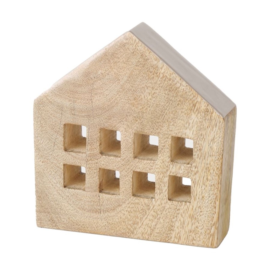 Becquet Decorations Maisons En Bois - Set De 3 | Objet De Decoration