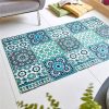 Becquet Tapis Vinyle Effet Mosaique | Tapis D'Entree, Tapis De Cuisine