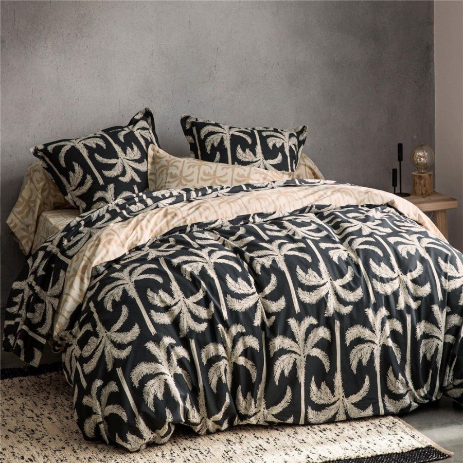 Becquet Linge De Lit Palmiers Design - Becquet Creation | Housse De Couette