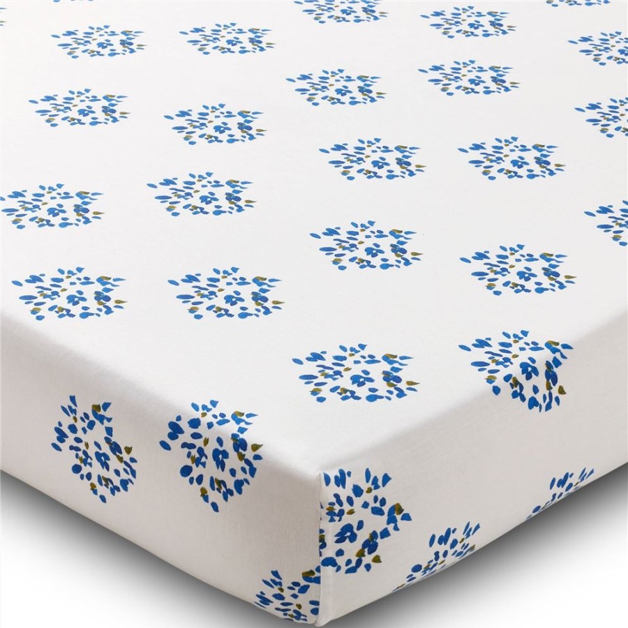 Becquet Linge De Lit Fleurs Bleues - Becquet Creation | Boutis, Jete De Lit, Couvre Lit