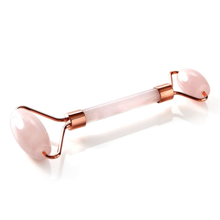 Becquet Rouleau Massage Visage Quartz Rose | Beaute, Bien-Etre