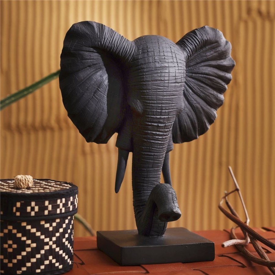 Becquet Statuette Elephant | Tete De Lit, Paravent