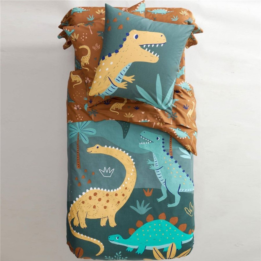 Becquet Linge De Lit Enfant Motif Dinosaures - Becquet Creation | Univers Des Tout-Petits