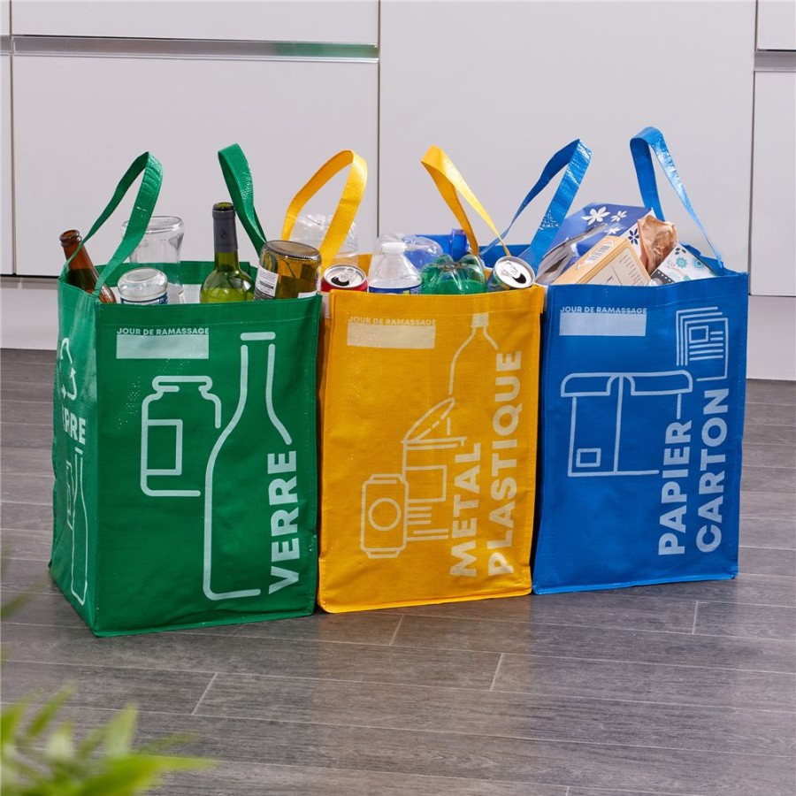 Becquet Ensemble 3 Sacs De Tri | Rangement, Gain De Place