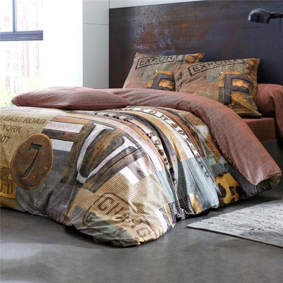 Becquet Linge De Lit Style Industriel - Becquet Creation | Linge De Lit Ado, Housse De Couette