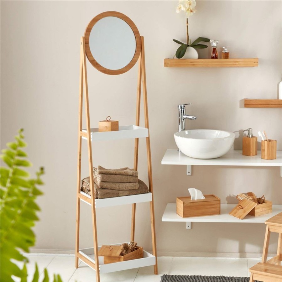 Becquet Etagere Avec Miroir A Bascule | Beaute, Bien-Etre