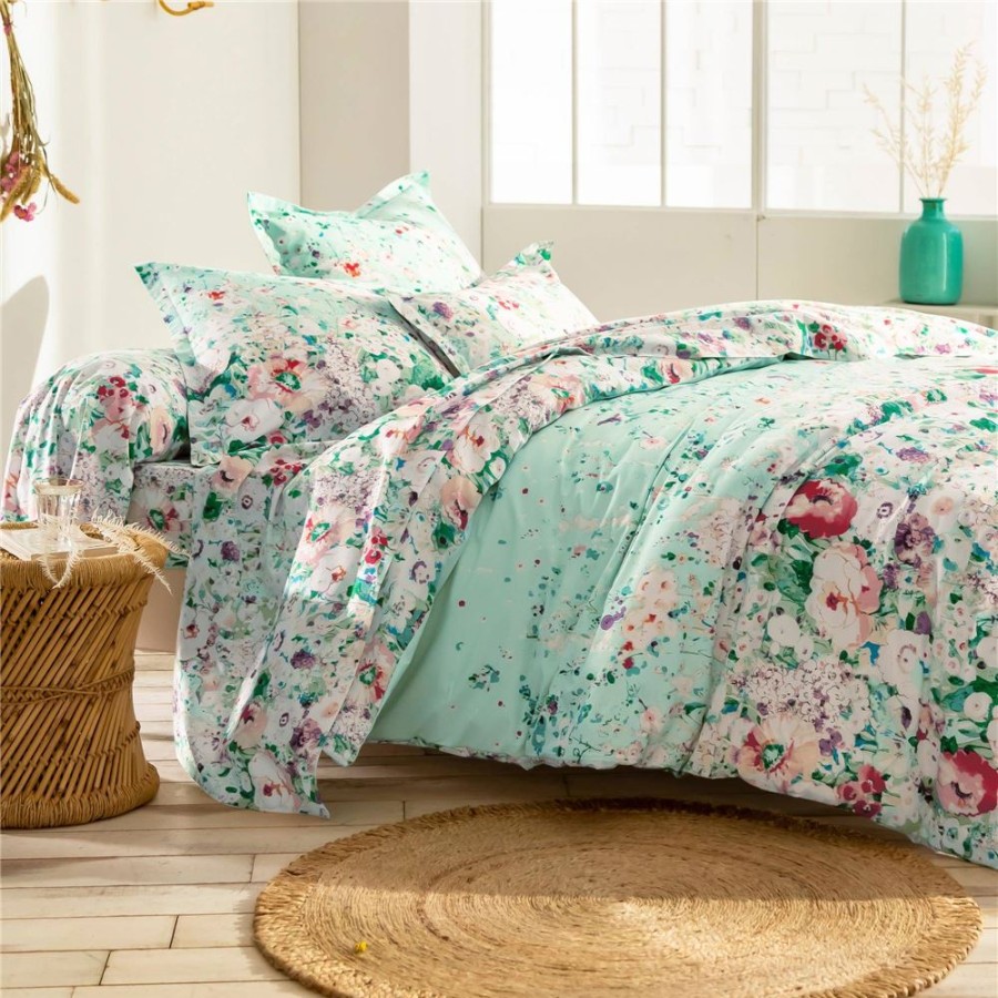 Becquet Linge De Lit Motif Floral - Becquet Creation | Housse De Couette