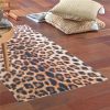 Becquet Tapis Vinyle Motif Leopard | Tapis D'Entree, Tapis De Cuisine