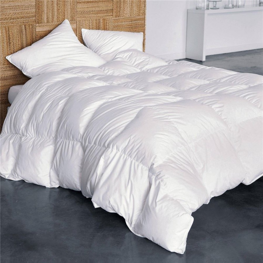 Becquet Couette Et Edredon 90% Duvet D'Oie Neuf Antiacarien Pyrenex - Tres Chaude | Couette