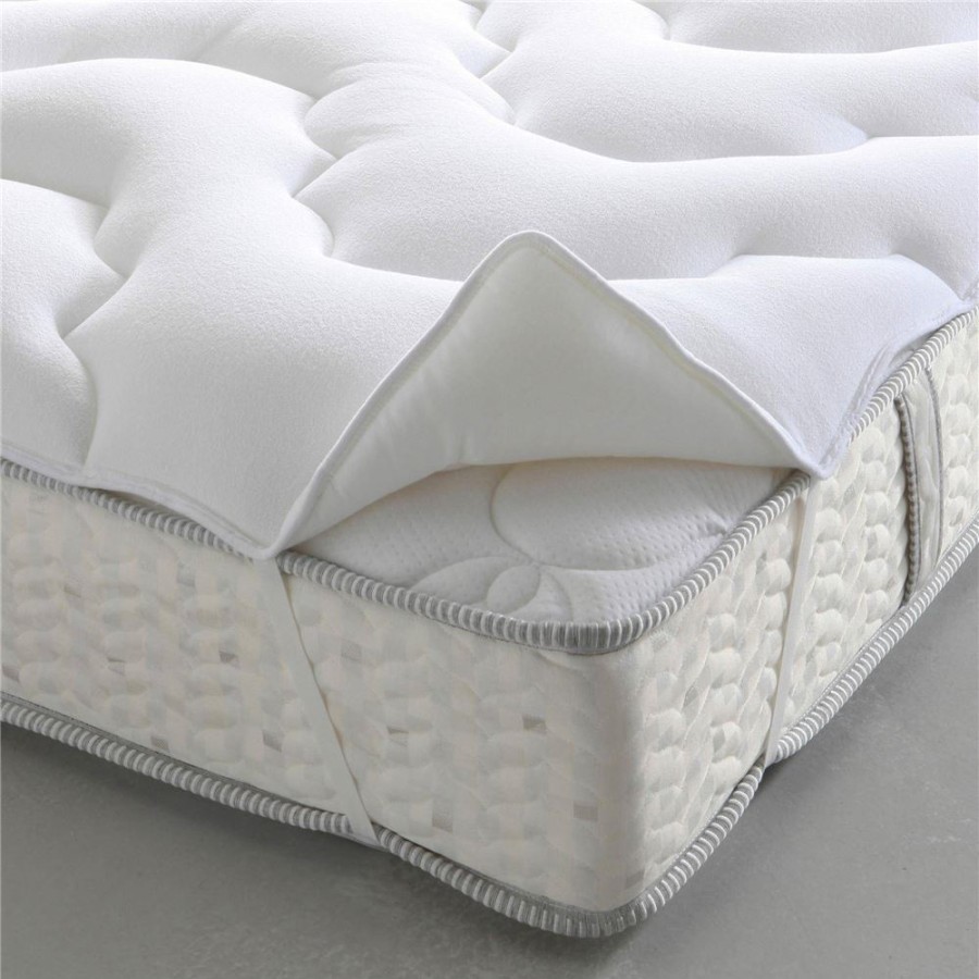 Becquet Surmatelas Bouclette Matelasse 700 G/M - Special Matelas Trop Ferme | Sommier