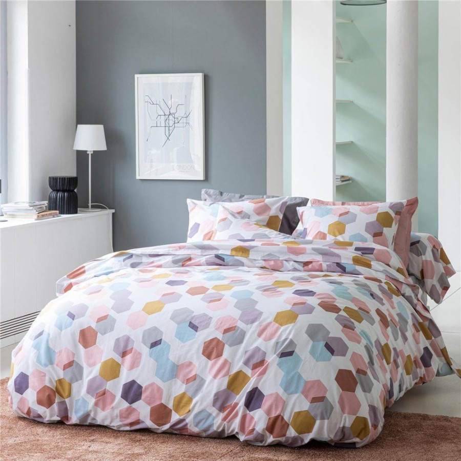 Becquet Linge De Lit Motif Graphique - Becquet Creation | Linge De Lit Ado, Housse De Couette