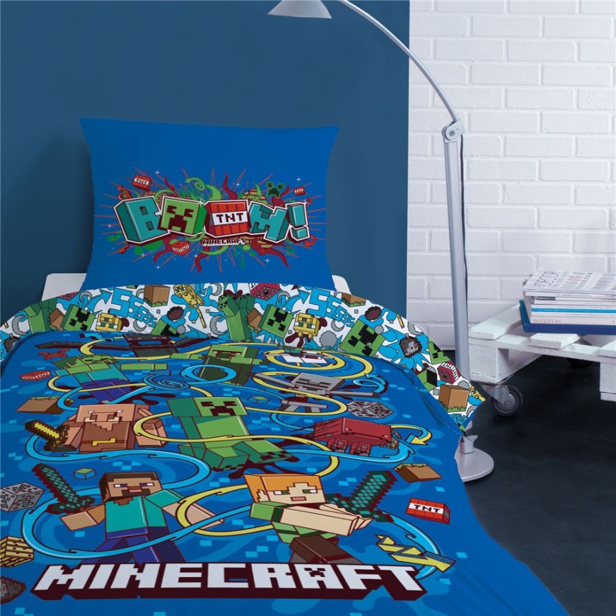 Becquet Parure De Lit Enfant Minecraft | Univers Des Tout-Petits