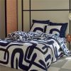 Becquet Linge De Lit Motif Geometrique - Becquet Creation | Housse De Couette