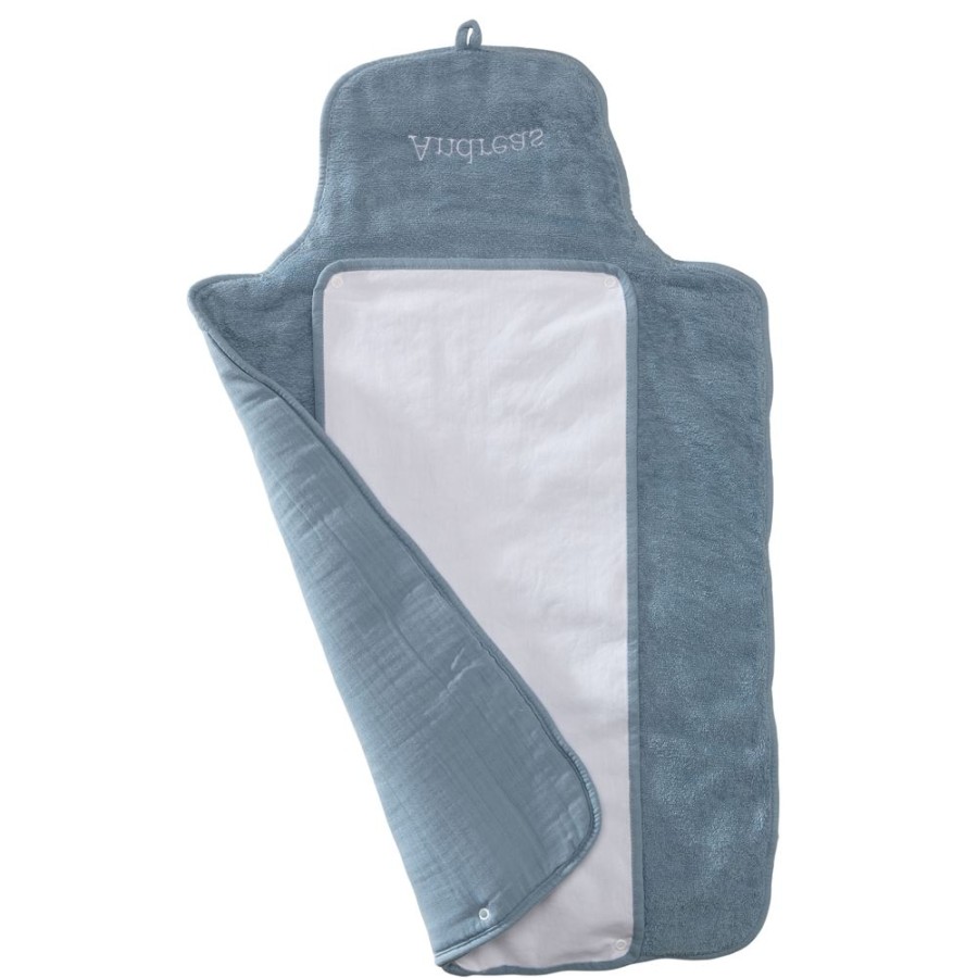 Becquet Matelas A Langer Personnalisable En Gaze De Coton Becquet Creation | Univers Des Tout-Petits