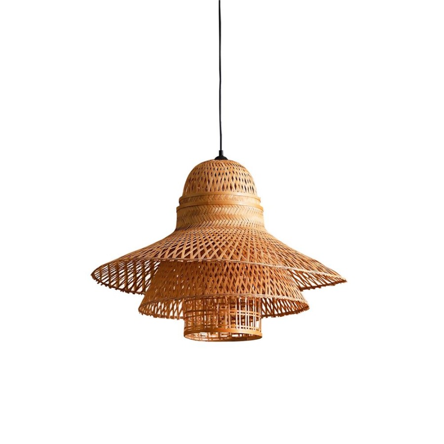 Becquet Suspension En Bambou | Luminaire