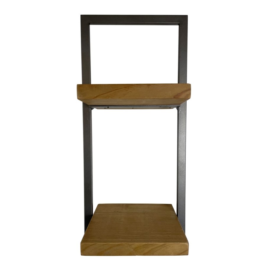 Becquet Etagere Murale Bois Et Metal | Rangement, Gain De Place