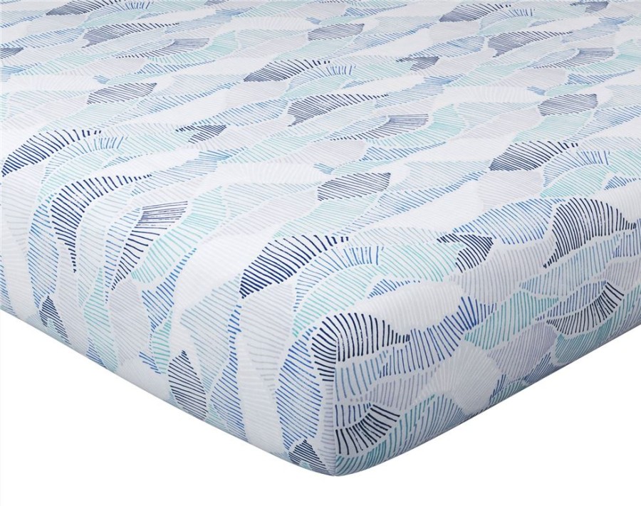 Becquet Linge De Lit Motif Vagues Geometriques - Becquet Creation | Linge De Lit Ado, Housse De Couette