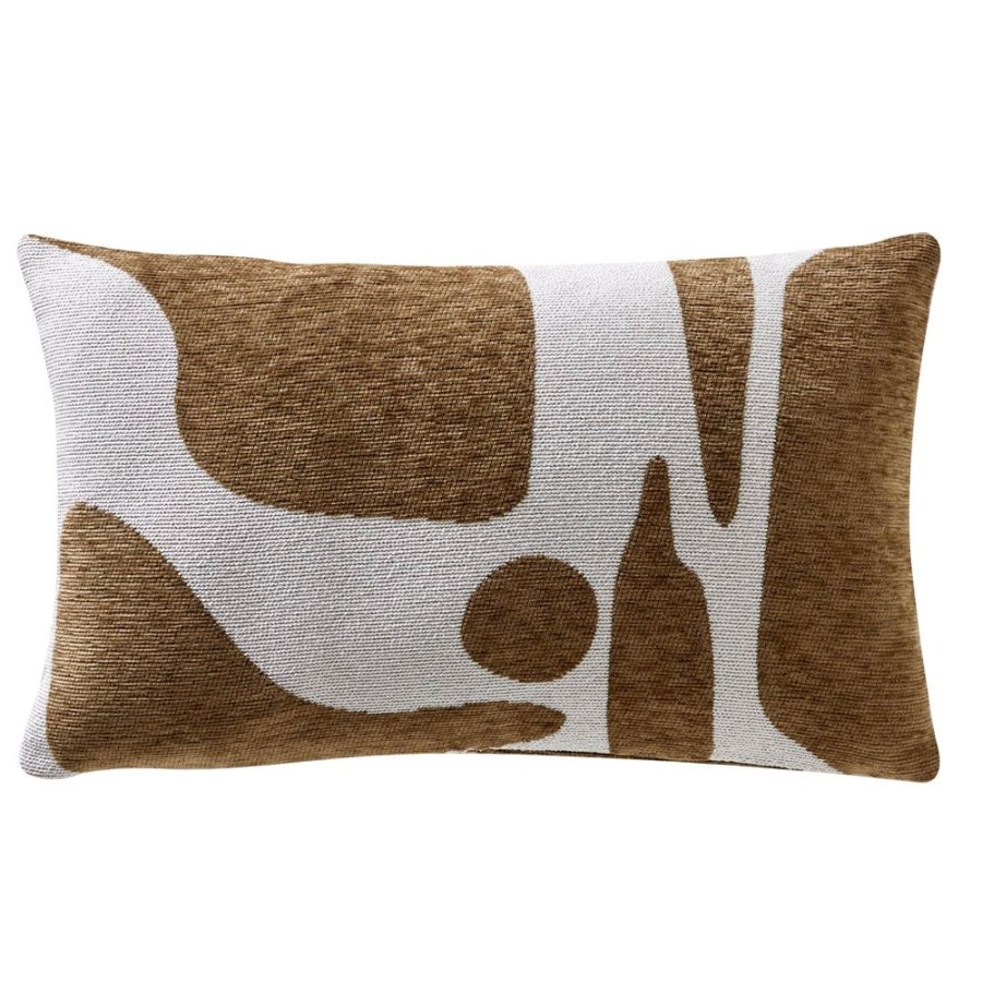 Becquet Housse De Coussin Bicolore Motif Geometrique | Coussin, Housse De Coussin