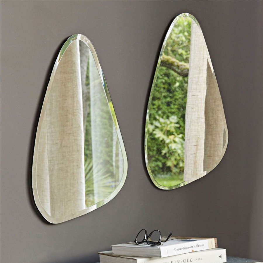 Becquet Miroir Long Biseaute | Decoration Murale