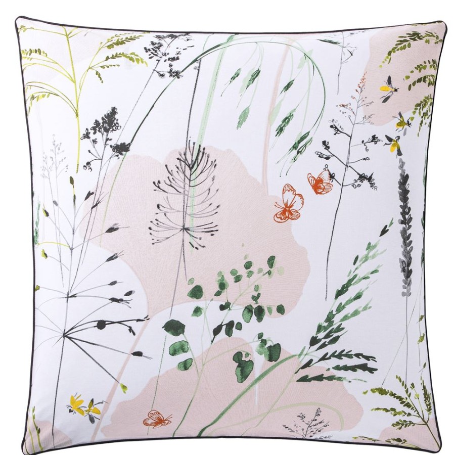 Becquet Linge De Lit Percale Motif Vegetal - Becquet Creation | Boutis, Jete De Lit, Couvre Lit