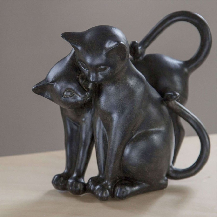 Becquet Statuette Chats | Tete De Lit, Paravent