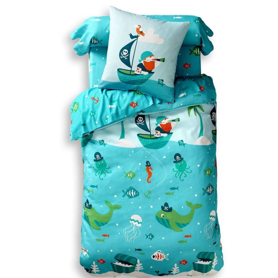 Becquet Linge De Lit Enfant Pirates - Becquet Creation | Univers Des Tout-Petits