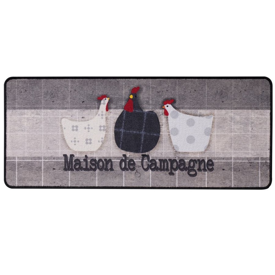 Becquet Tapis De Cuisine Poules | Bagagerie