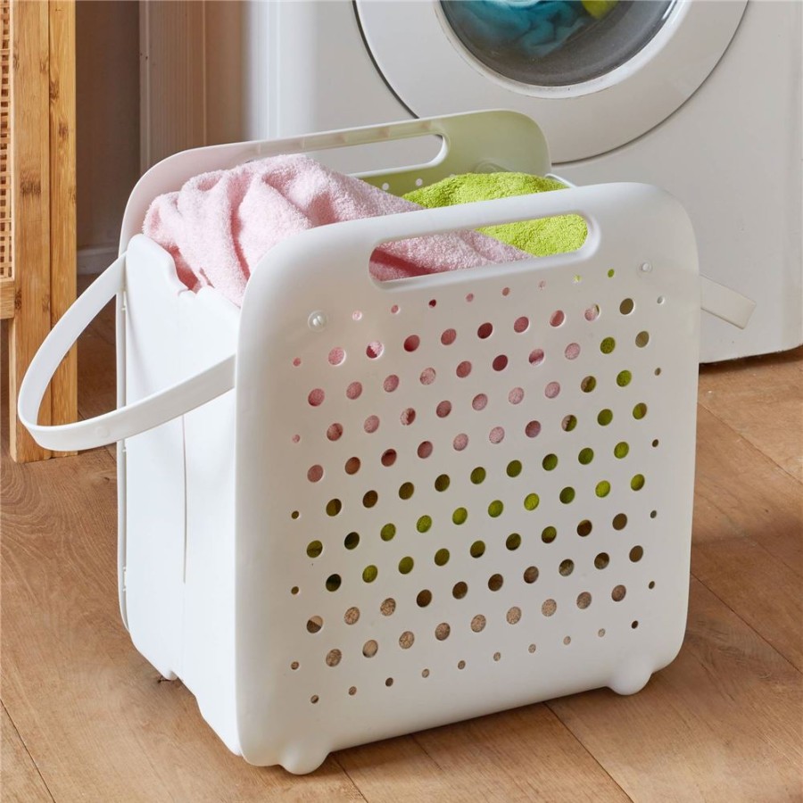 Becquet Panier A Linge Retractable | Idees Salle De Bain