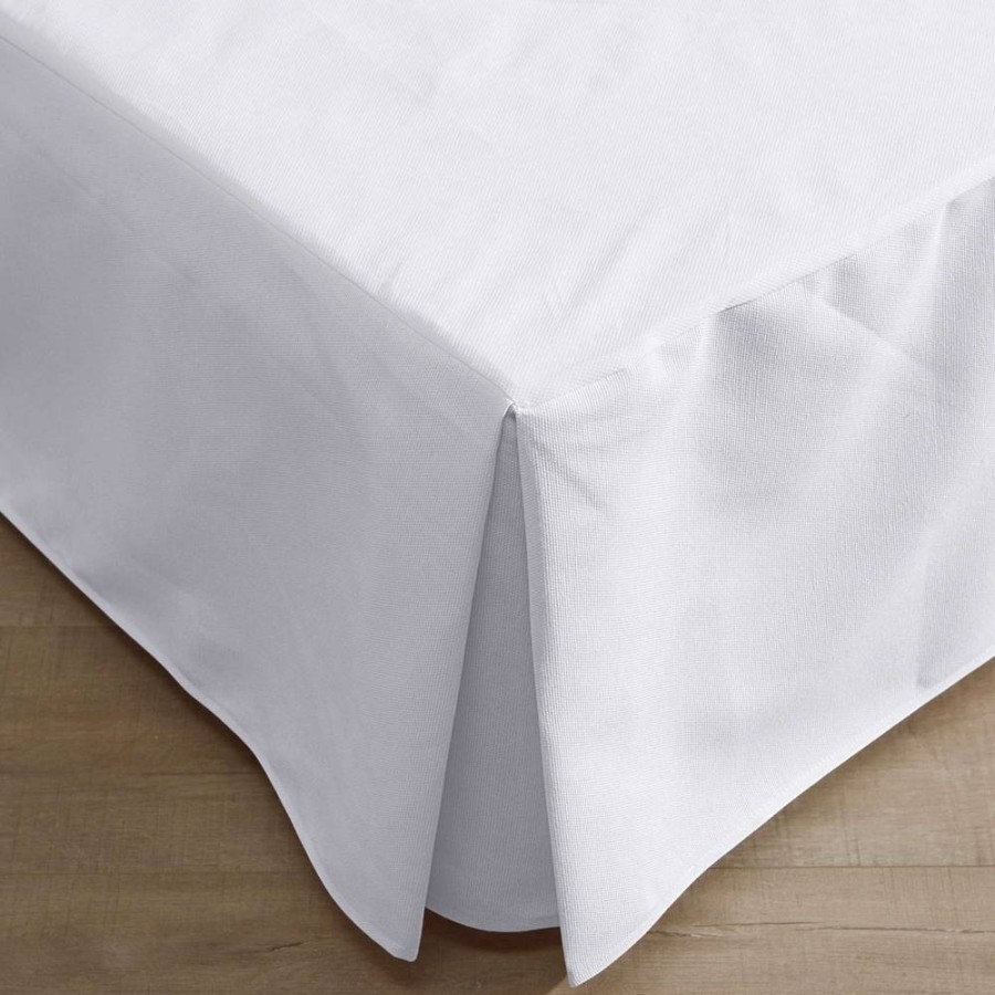 Becquet Housse Cach-Sommier Polyester/Coton | Cache-Sommiers, Chemin De Lit