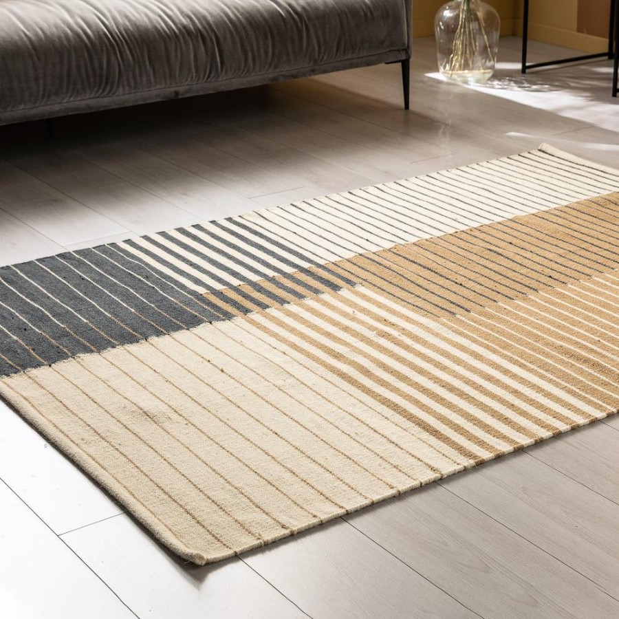 Becquet Tapis Tissage Jacquard Geometrique | Tapis