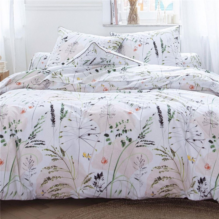 Becquet Linge De Lit Motif Vegetal - Becquet Creation | Linge De Lit Ado, Housse De Couette