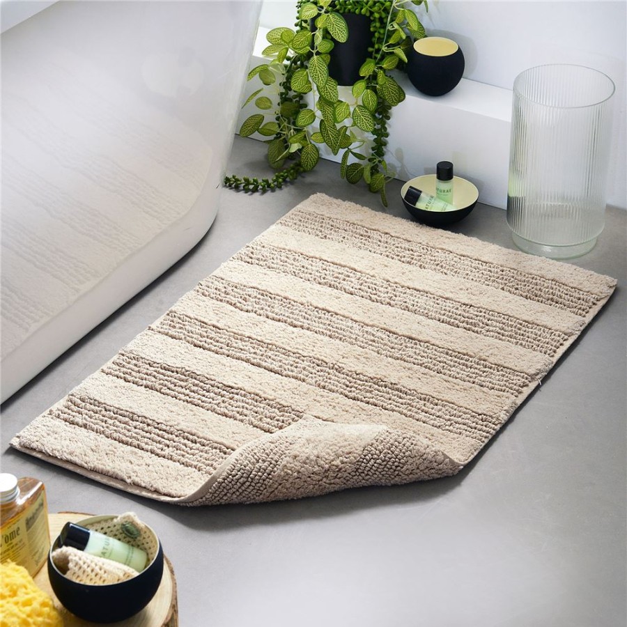 Becquet Tapis De Bain Double Face - Becquet Creation - 1950 G/M | Tapis De Bain, Tapis De Douche