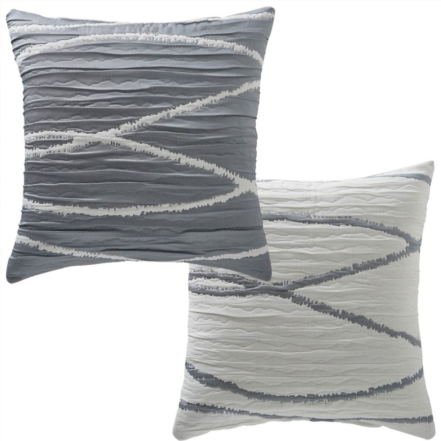 Becquet Jete De Lit Motif Vagues | Plaid