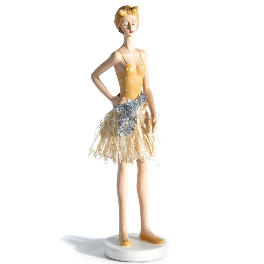 Becquet Statuette Au Jupon De Paille | Statuette, Figurine