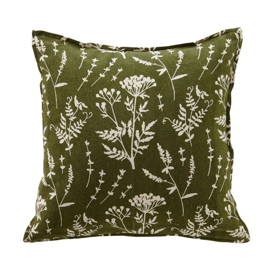 Becquet Coussin Motif Floral - Becquet Creation | Coussin, Housse De Coussin