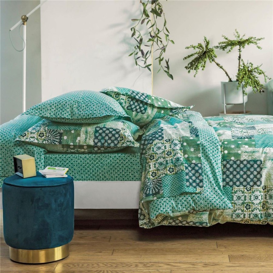 Becquet Linge De Lit Patchwork Geometrique - Becquet Creation | Housse De Couette