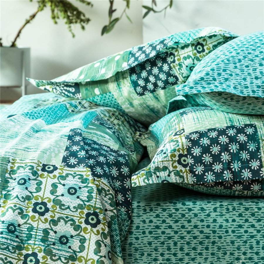 Becquet Linge De Lit Patchwork Geometrique - Becquet Creation | Housse De Couette