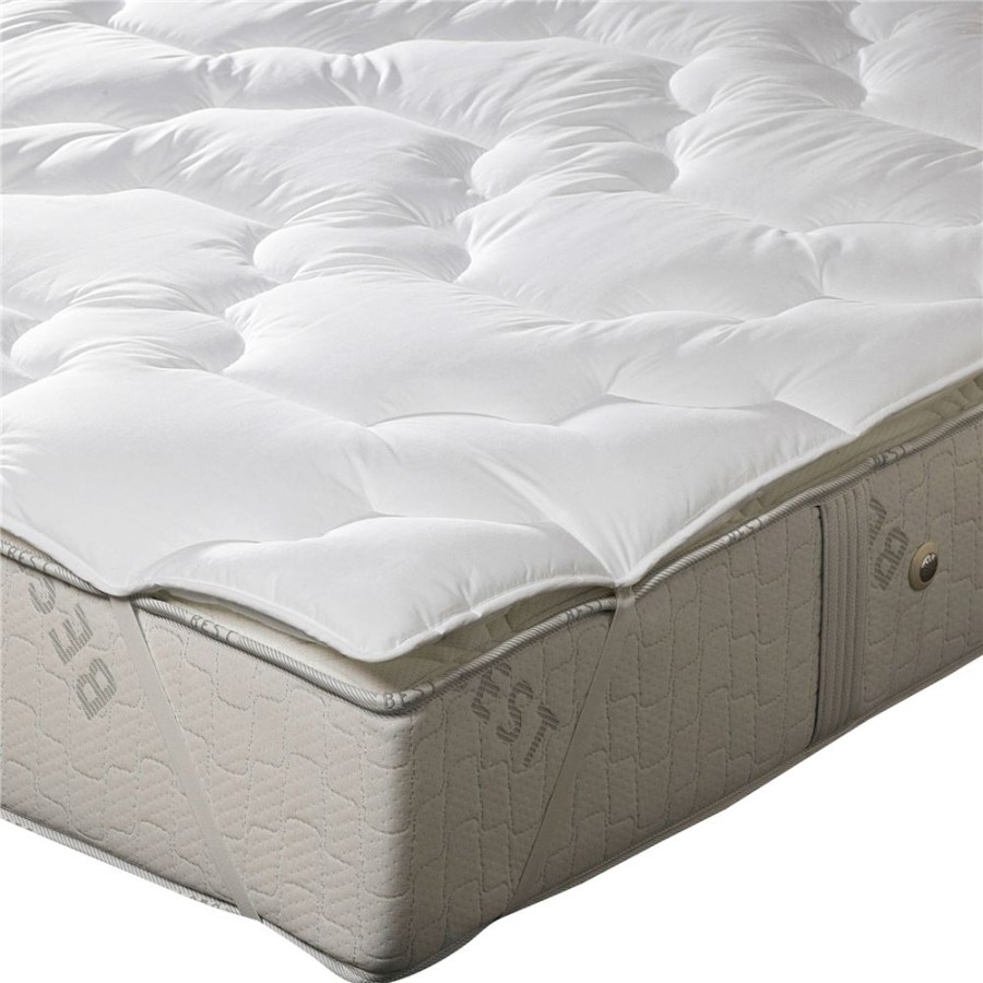 Becquet Surmatelas Coton / Matelasse Outlast 450 G/M - Thermoregulant - Moelleux | Surmatelas