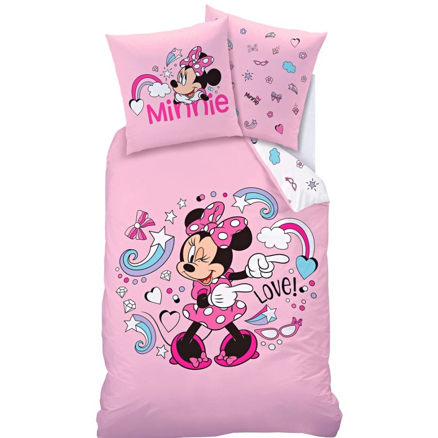 Becquet Parure De Lit Enfant 2 Pieces Minnie - Disney® | Univers Des Tout-Petits