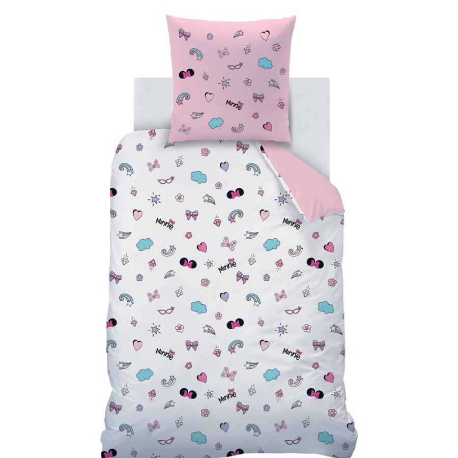 Becquet Parure De Lit Enfant 2 Pieces Minnie - Disney® | Univers Des Tout-Petits