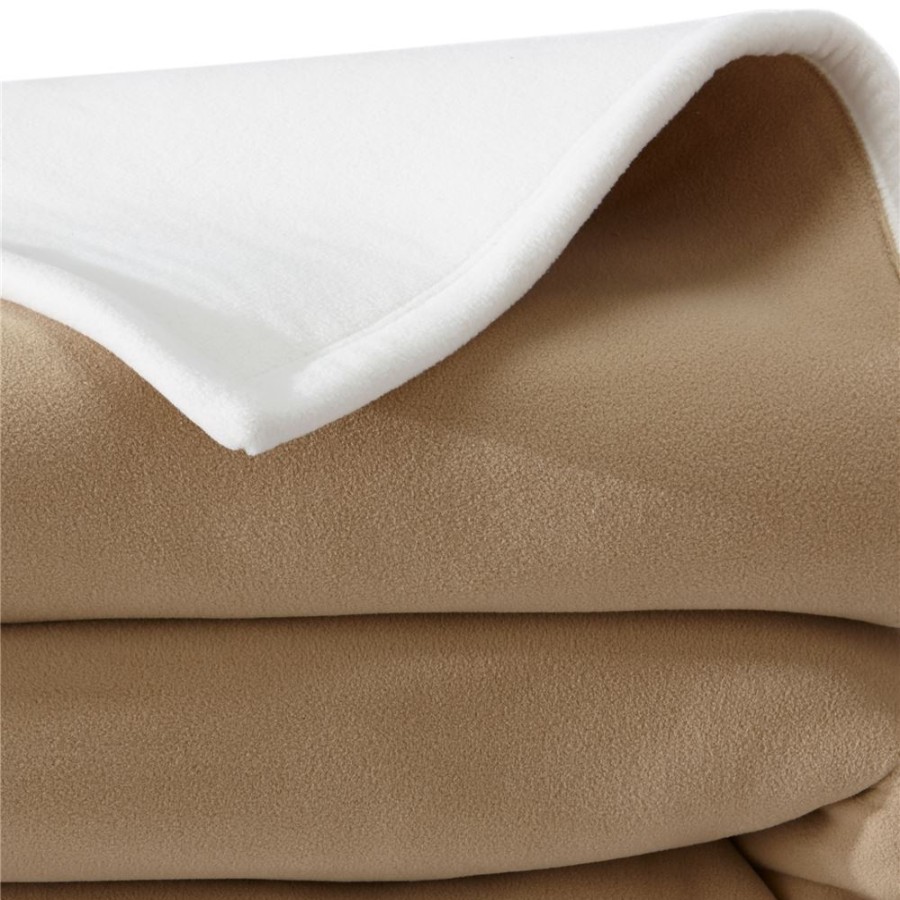 Becquet Couverture Polaire Bicolore Microfibre Tres Chaude | Couverture